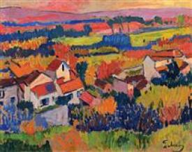 Andre Derain landscape-near-chatou-1904